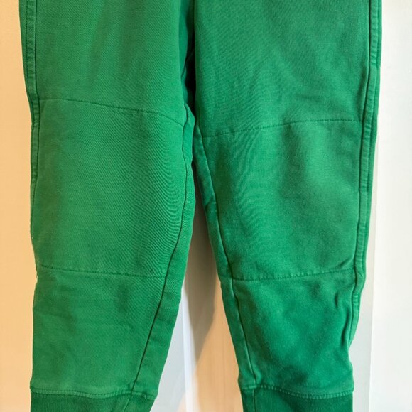 Primary Green Joggers w Reinforced Knee and Drawstring size 4 barely worn - Picture 2 of 4